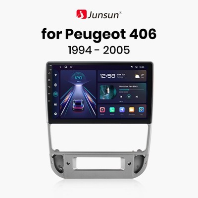 RADIO DE AUTOMÓVIL PARA PEUGEOT 406 1994 1995 1996 1997-2005 CARPLAY ANDROID 4G 4 + 64  