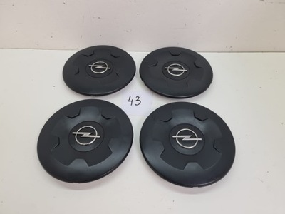 CUP NUTS WHEEL COVERS SET OPEL VIVARO 2001-2014  