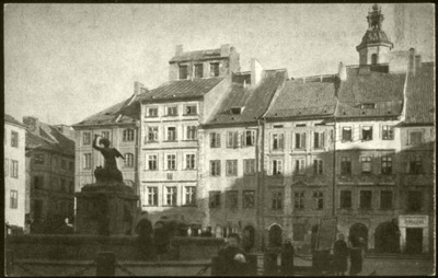 Warszawa Place Vieux Marche a Varsovie Bułhak 1930
