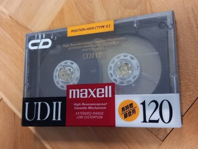 MAXELL UDII 120 kaseta magnetofonowa