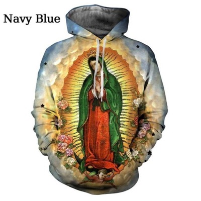 BLUZA nowa Guadalupe dziewica maryja z meksu bluz