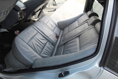 Заднее сиденье серая кожа x5 e53 фото №1