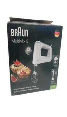 MIKSER RĘCZNY ZESTAW MULTIMIX BRAUN HM3135WH