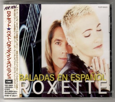 Roxette - Baladas En Espanol - CD OBI JAPAN Nowa Folia