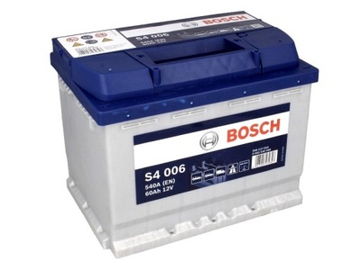 AKUMULATOR BOSCH S4 60 AH 540 A S4006