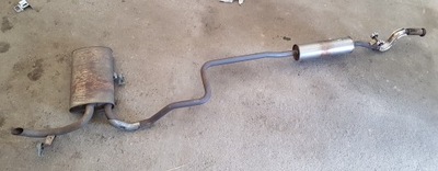 Гаситель выхлоп труба citroen c5 aircross 1.2 thp фото №1