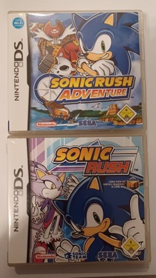 Sonic Rush + Sonic Rush Adventure, Nintendo DS