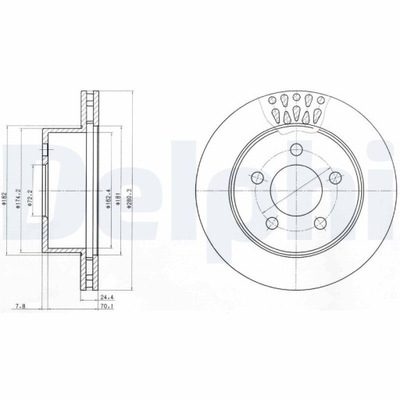 DISKU STABDŽIŲ JEEP WRANGLER II 4.0 96-07 