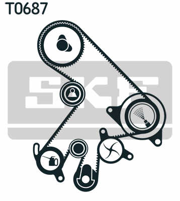 ENGRANAJE DE DISTRIBUCIÓN Z BOMBA SKF VKMC 91720 VKMC91720  