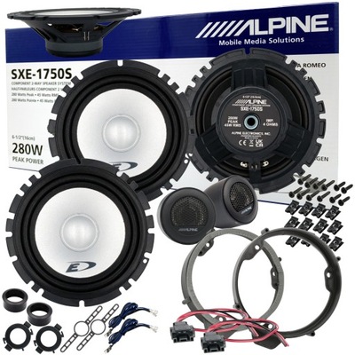 ALPINE ДИНАМИКИ ПРОСТАВКИ DO MERCEDES A B C CLASS W176 W177 W246 W204 S204