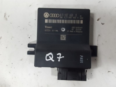 Audi q7 4l 05-09r модуль блок управления шлюз фото №1