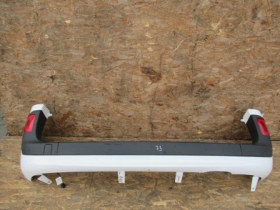 Бампер задняя новый renault kangoo ii 08- фото №1