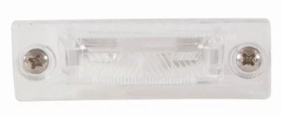 Лампа номерного знака rej. skoda superb 01-08 l фото №1