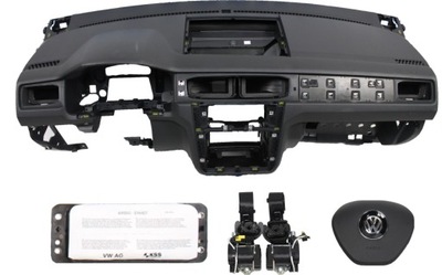 Панель приладів консоль подушка безпеки ремені vw caddy iv фото №1