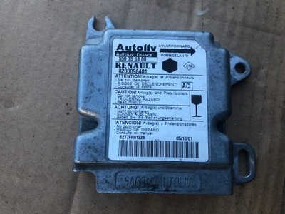 Датчик модуль подушка безпеки renault kangoo 8200098401 фото №1