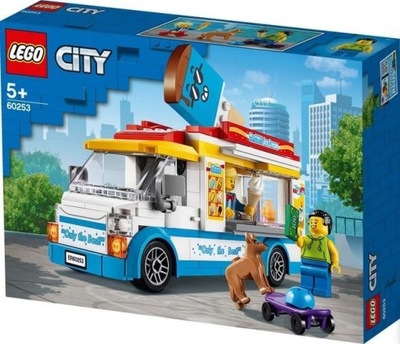 LEGO CITY FURGONETKA Z LODAMI