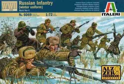 Italeri 6069 1/72 Russian WWII Infantry