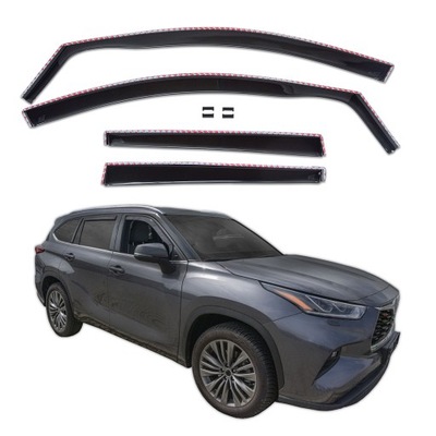 DEFLECTORES TOYOTA HIGHLANDER 4 XU70 OD2019 DELANTERO+TRASERO  