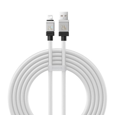 Baseus kabel USB Lightning 2m 2,4A do iPhone ładowarki przesyłania danych