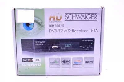 DEKODER HD SCHWAIGER DVBT-T2 DTR 500 HD