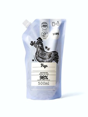 Yope Naturalne Mydło W Płynie Figa 500ml Zapas