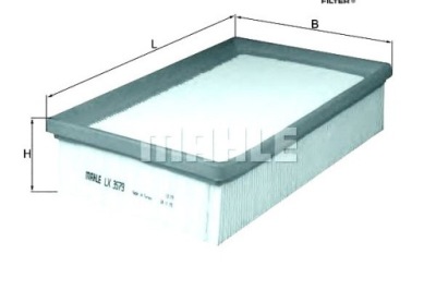 Knecht фільтр повітря chevrolet trax opel mokka / фото №1