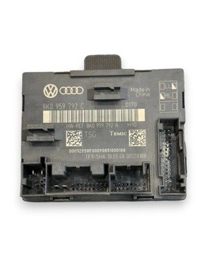 VW AUDI SKODA SEAT MODUŁ БЛОК УПРАВЛІННЯ ДВЕРІ 8K0959792C 8K0959792A