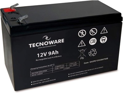 Akumulator bateria Tecnoware 12V 9Ah EACPE12V09ATW