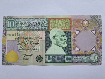 LIBIA - 10 DINARS 2002