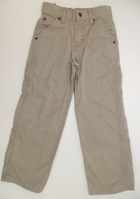 Spodnie jeans Lee 6 lat 116 cm z USA beżowe
