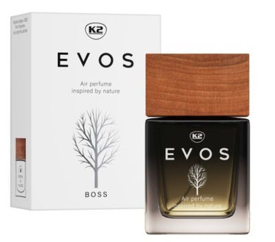 Perfumy do samochodu K2 EVOS BOSS PERFUMY 50ml