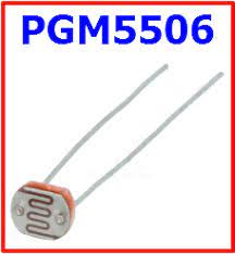 Fotorezystor PGM5506 90mW 100VDC Ø 5mm 20 szt