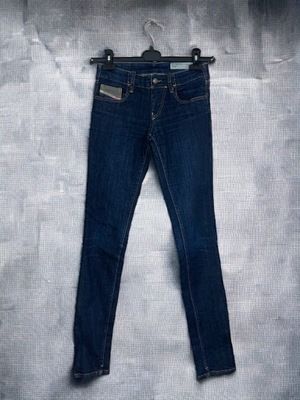 Diesel Grupiee roz. W25 L32 damskie dżinsy super slim skinny