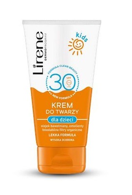 Lirene kids krem do twarzy spf 30 50 ml