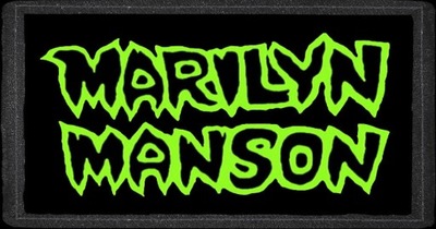 Naszywka MARILYN MANSON