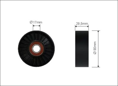 29-99/CFR ROLLO TENSOR 90X17X29,5  