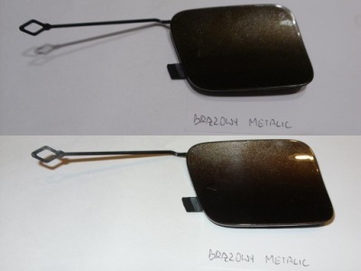 Bmw x5 f15 ліва заглушка фаркоп бампера задня 7294397 фото №1