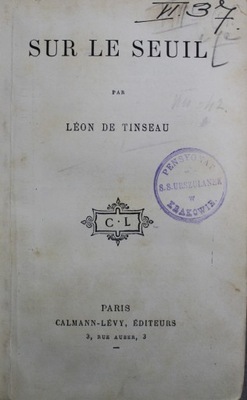 Sur le Seuil około 1890 r.