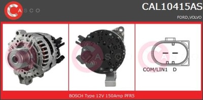 ГЕНЕРАТОР 12V 150A