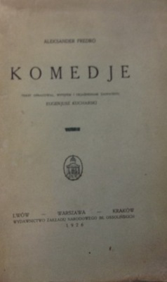 Komedje Tom II 1926 r.