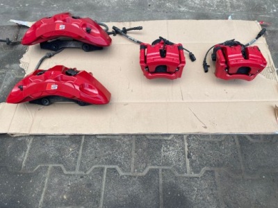 Audi q7 sq7 4m суппорты тормозные комплект 400 фото №1