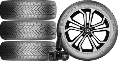 ШЕСТЕРНИ TOYOTA AURIS 1-1G CONTINENTAL 225/40R18+TPMS