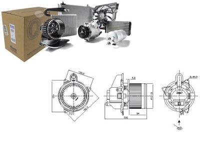 VENTILADOR SOPLADORES DACIA DOKKER DOKKER EXPRESS MINIVAN LODGY  