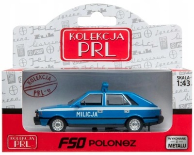 Kolekcja PRL-u Polonez Milicja - Daffi