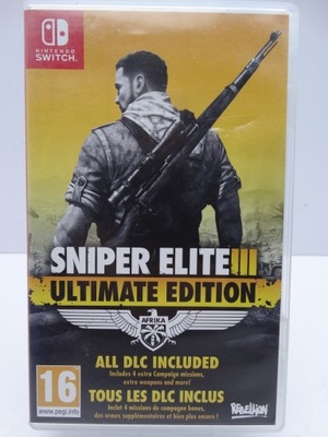 Gra Nintendo Switch Sniper Elite 3 Ultimate Edition