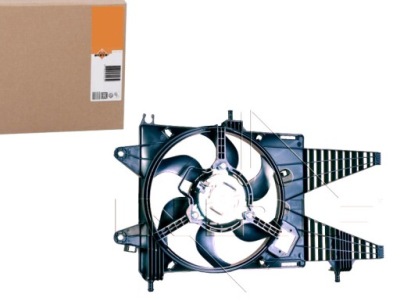 Вентилятор радіатора fiat punto idea ypsilon 1,3d фото №1