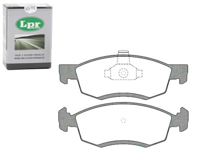 Lpr 05p1654 набор тормозных колодок тормозных, тормоза дисковые фото №1