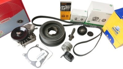 Ремінь натягувач шків ролик bmw 3 e90 e91 фото №1