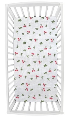 PRZEŚCIERADŁO MUŚLINOWE DO ŁÓŻECZKA 120x60