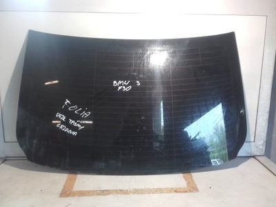 Bmw 3 f30 lift стекло кузовная задняя задняя фото №1